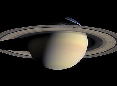 Saturn mit seinem Ringsystem