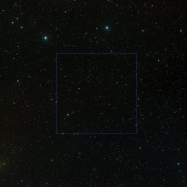 Großfeldansicht des COSMOS-Feldes